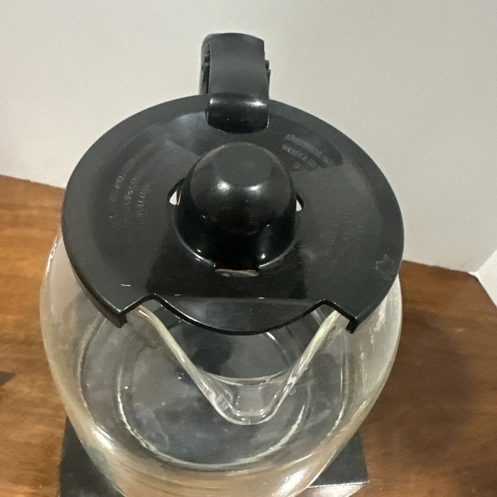 Replacement Carafe 12 Cup Coffee‎ Maker Glass Pot Lid Brewing Bean Roast Blend